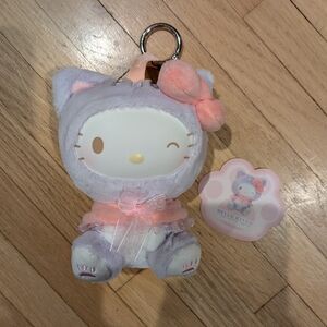 Sanrio Play With Kittens Keychain - Hello Kitty